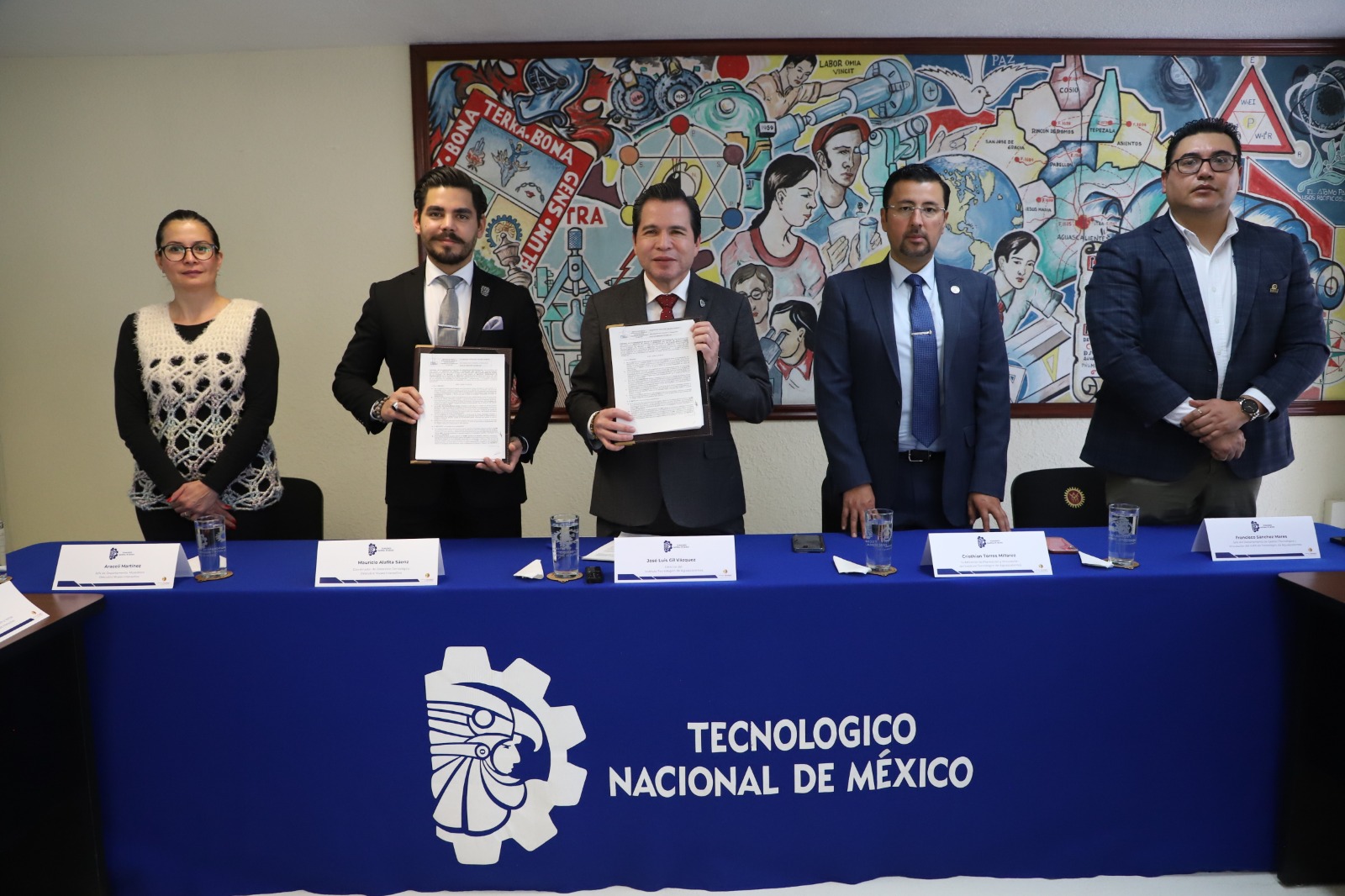 2024, Firma Convenio ITA-Descubre