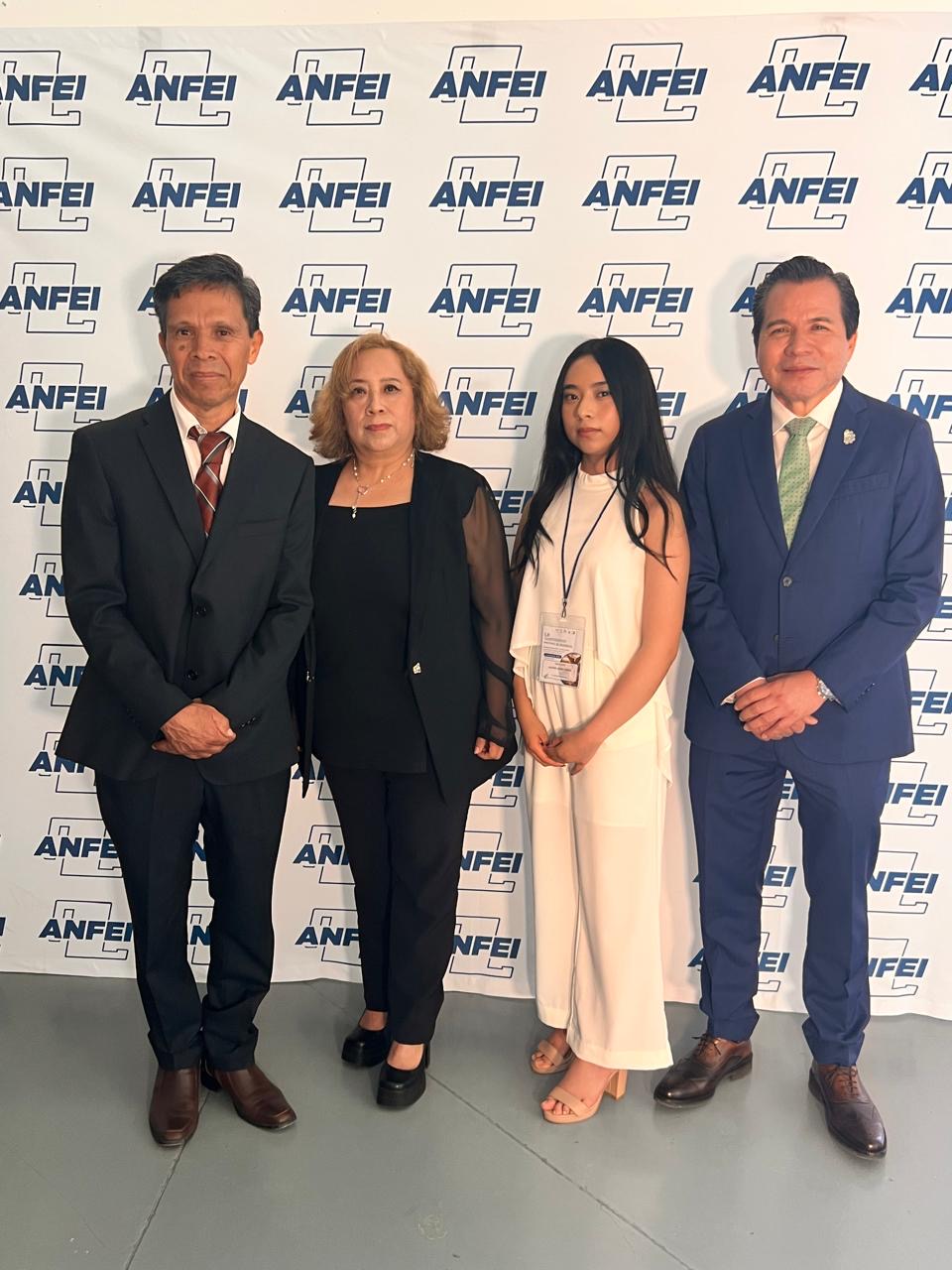2025, Alumna del ITa es reconocida como egresada destacada por la ANFEI