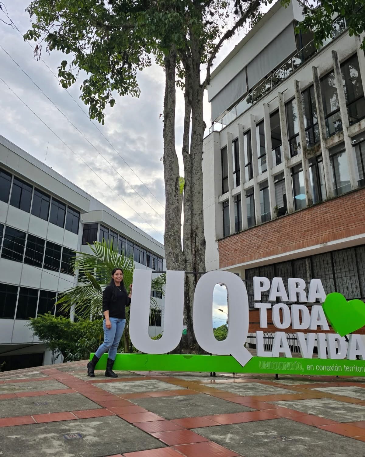 2025, Alumna del ITA en movilidad internacional en la Universidad del Quindío, Colombia