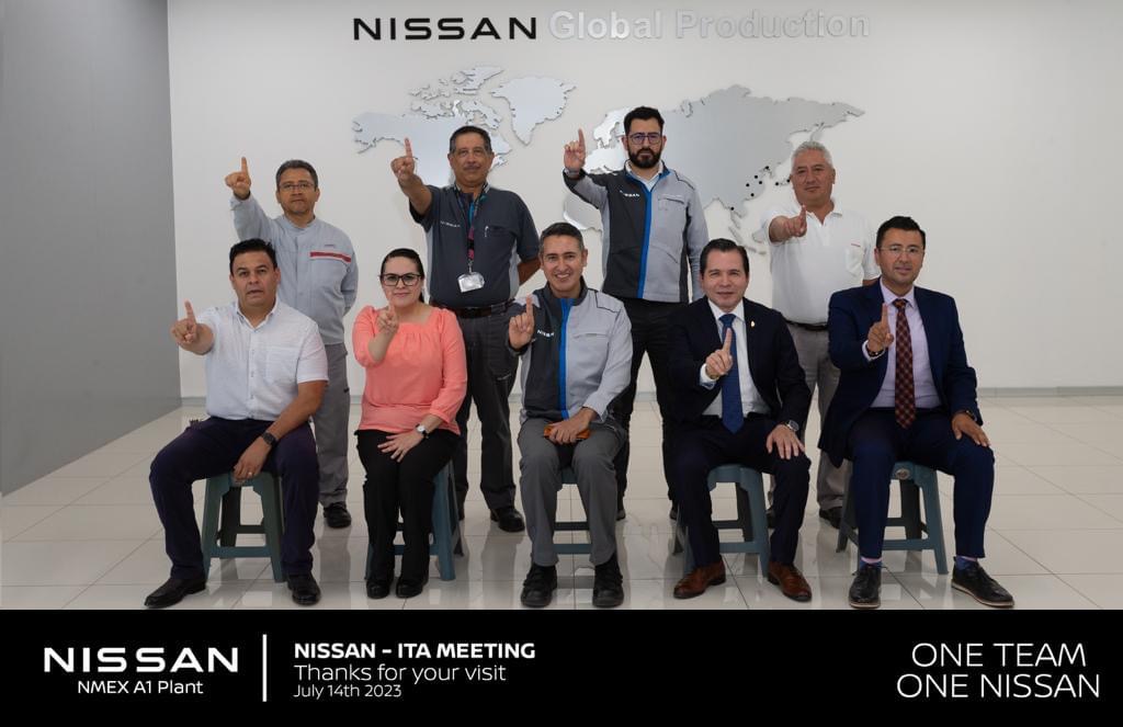 2023, Visita a la planta Nissan