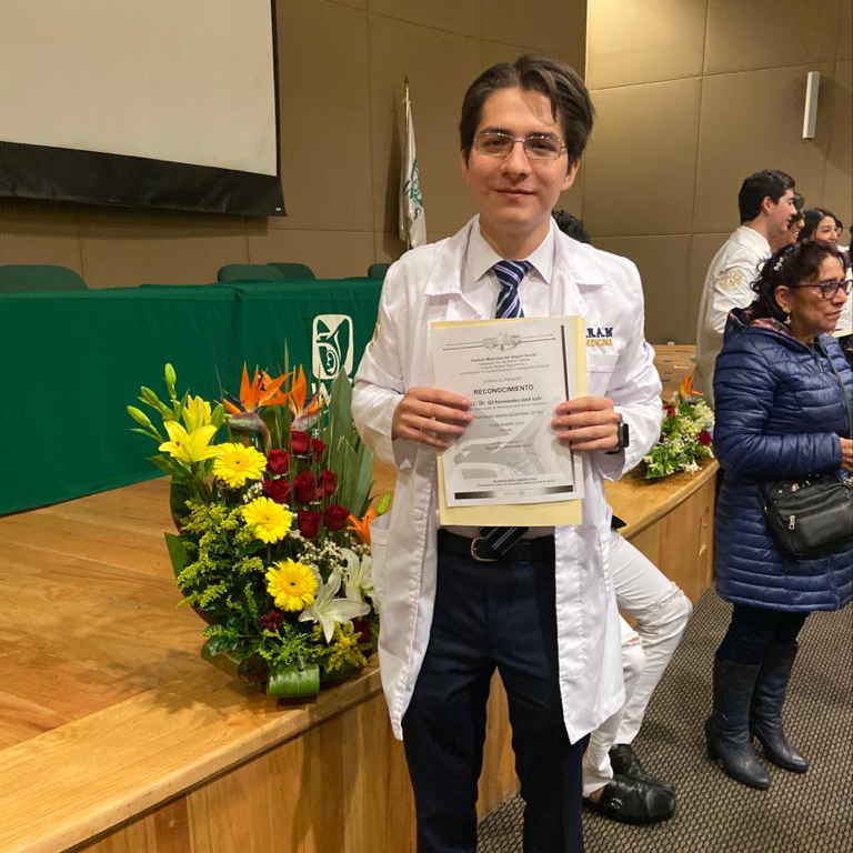 Uno de los momentos más satisfactorios, la conclusión del periodo de internado de mi hijo