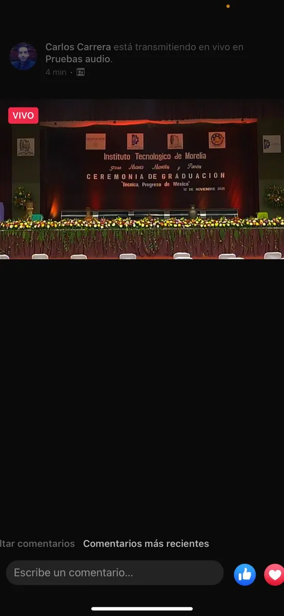 2021, Primer Ceremonia de Graduación Híbrida