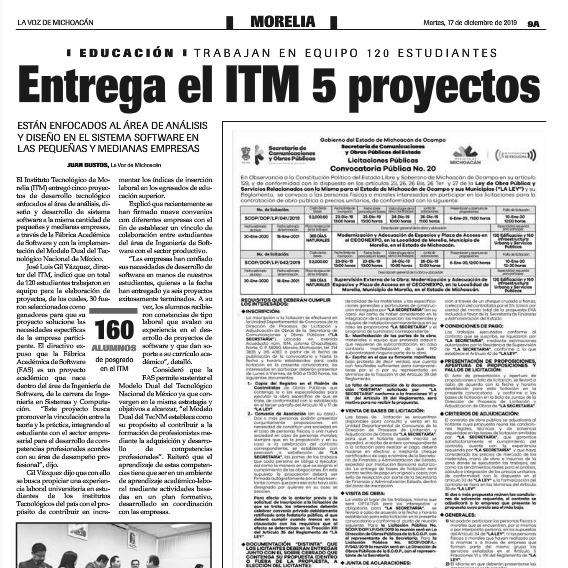 Entrega proyectos Fábrica de Software