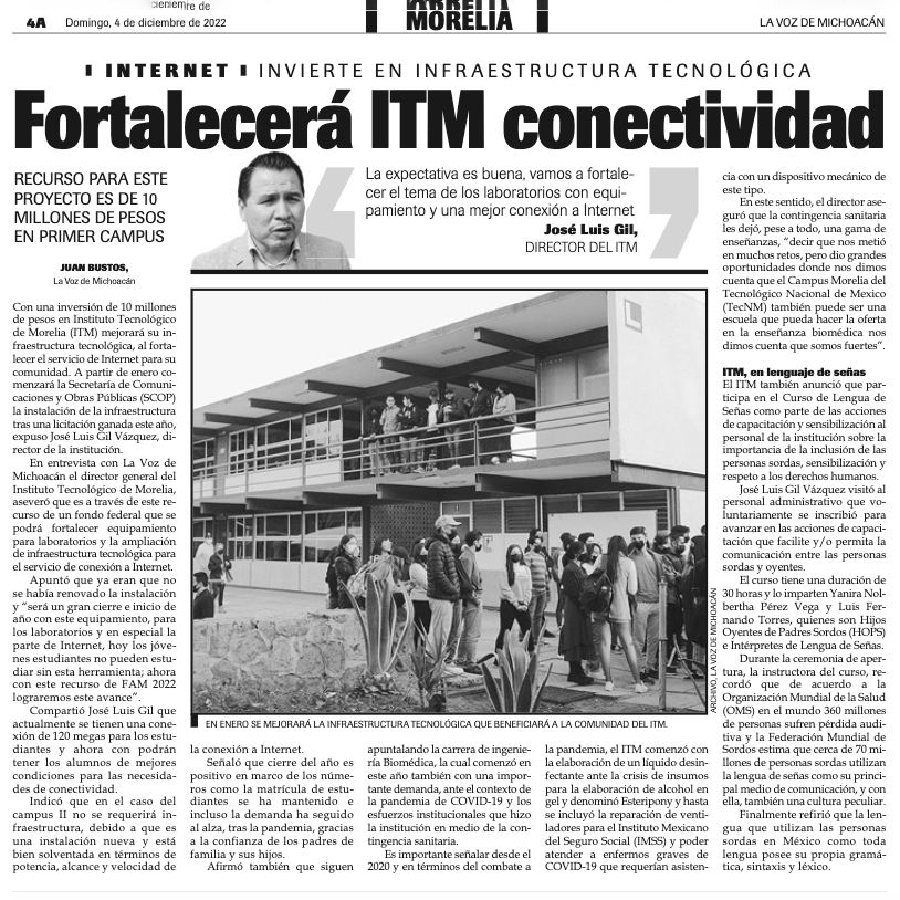 Fortalecimiento en conectividad