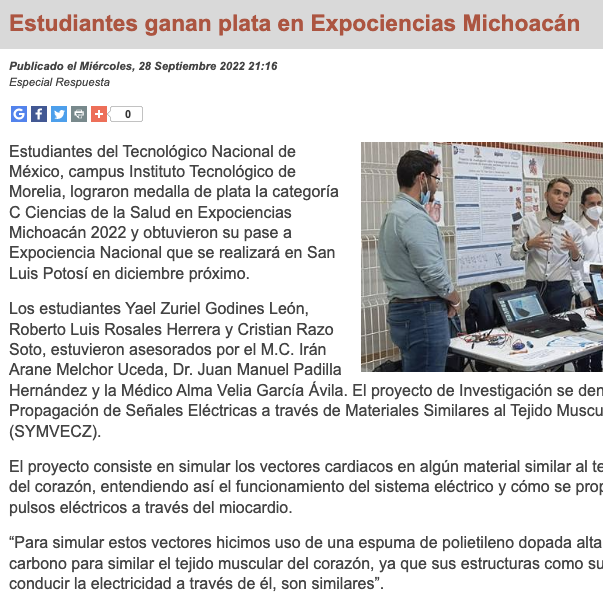 Plata en Expociencias