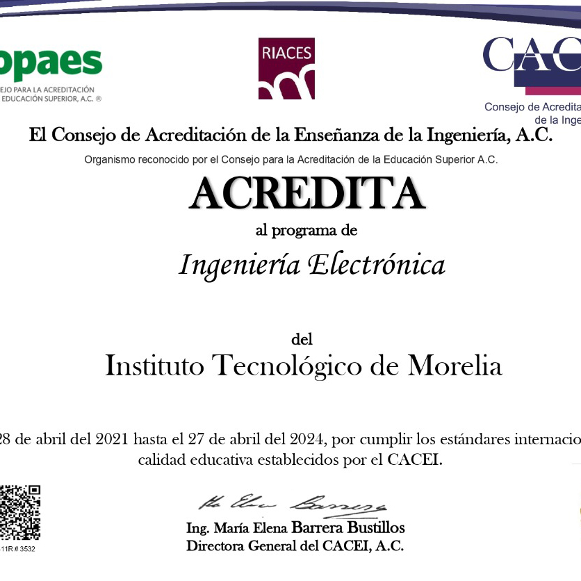 2021, Acreditación Electrónica