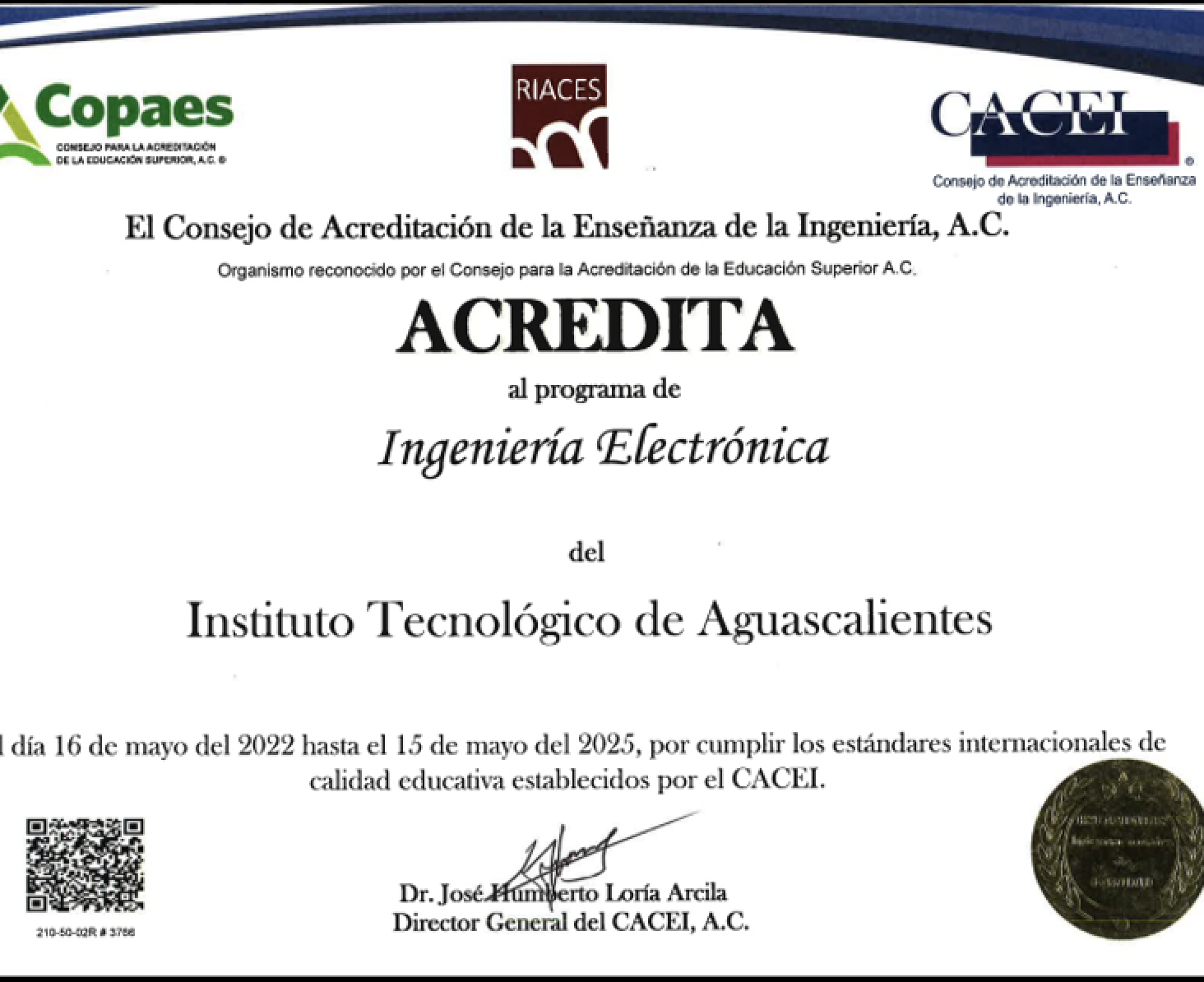 Acreditación Ingeniería Electrónica