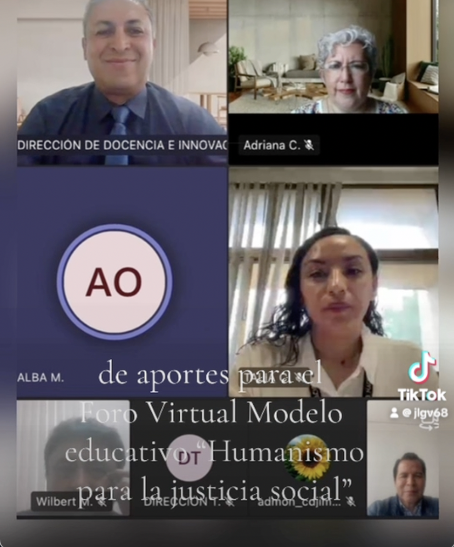 2024, Participación en la sesión informativa sobre la elaboración y registro en el Foro Virtual del Nuevo Modelo Educativo del TecNM