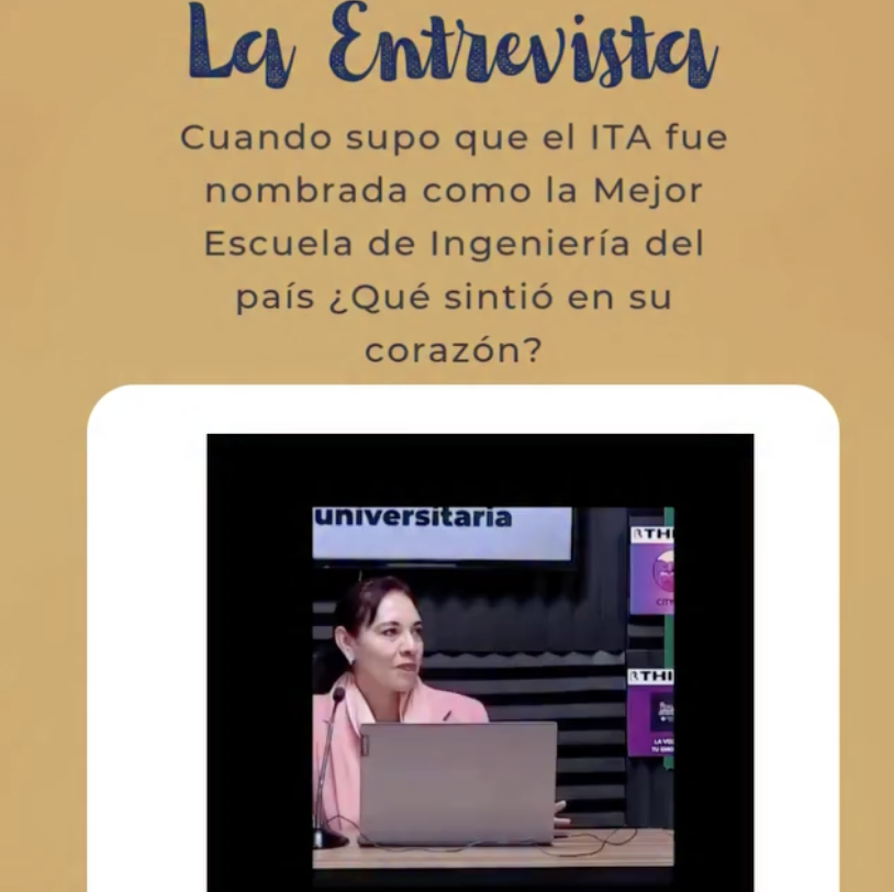 2025, Entrevista Mejor Escuela de Ingeniería del País 1