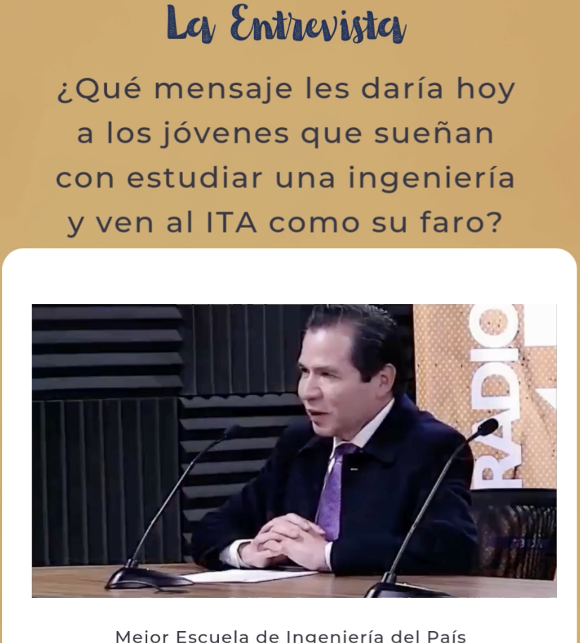 2025, Entrevista Mejor Escuela de Ingeniería del País 6