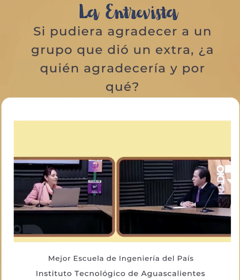 2025, Entrevista Mejor Escuela de Ingeniería del País 11