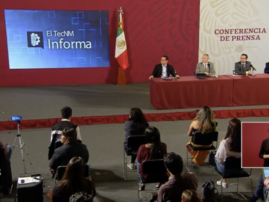 2020, el Instituto Tecnologico de Morelia en la  Conferencia de Salud del Gobierno de México