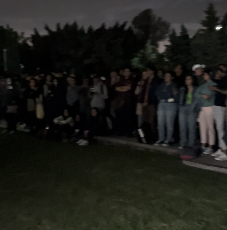 2022, Mensaje de fin de año en el encendido del árbol