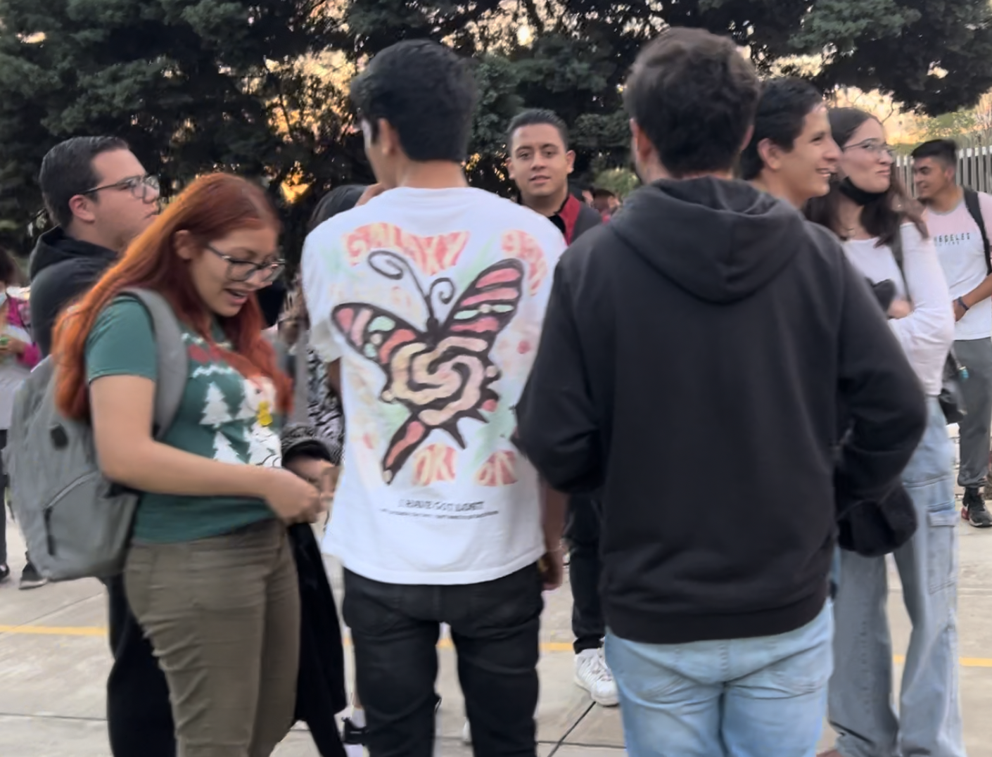 2022, Convivencia de encendido del Árbol Navideño