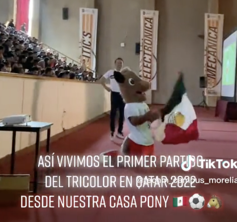 2022, Transmisión del primer partido de la selección mexicana en el mundial 2022