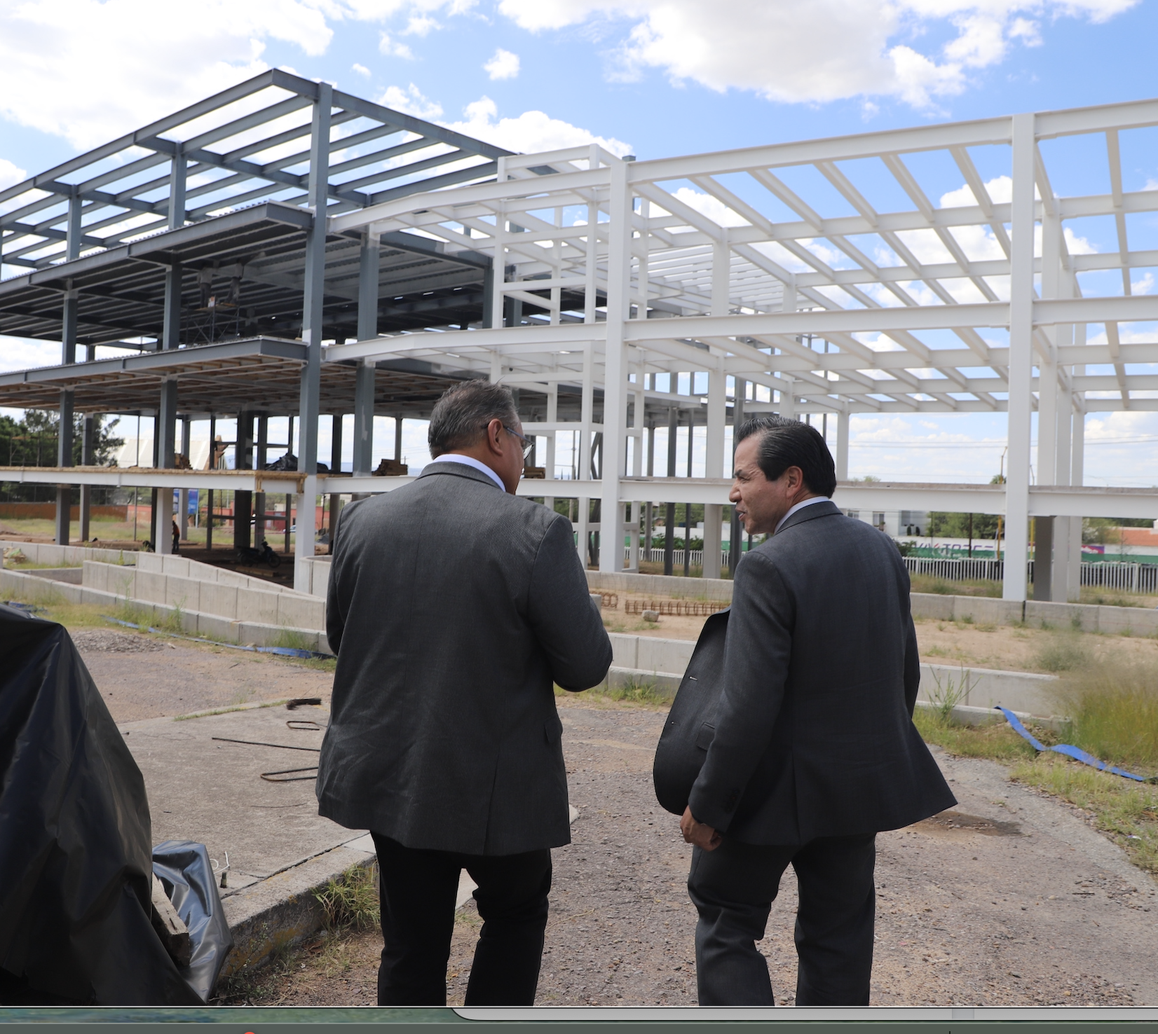 2026, Recorrido por la obra de construcción del Laboratorio Nacional del TecNM